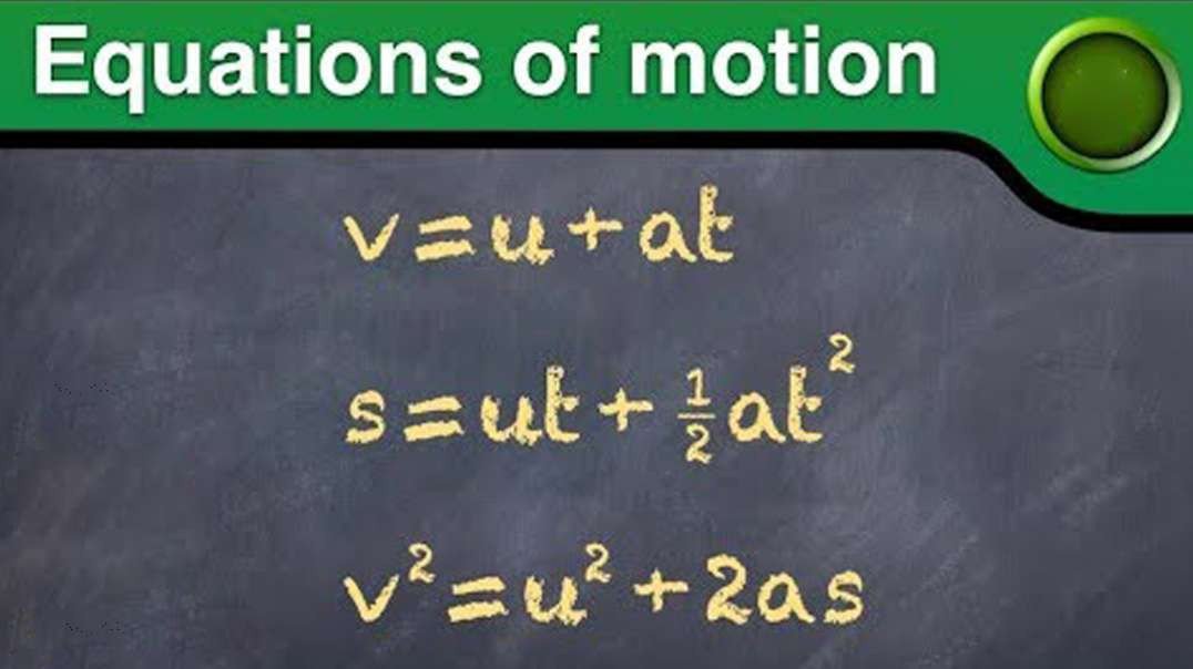 Equations of motion