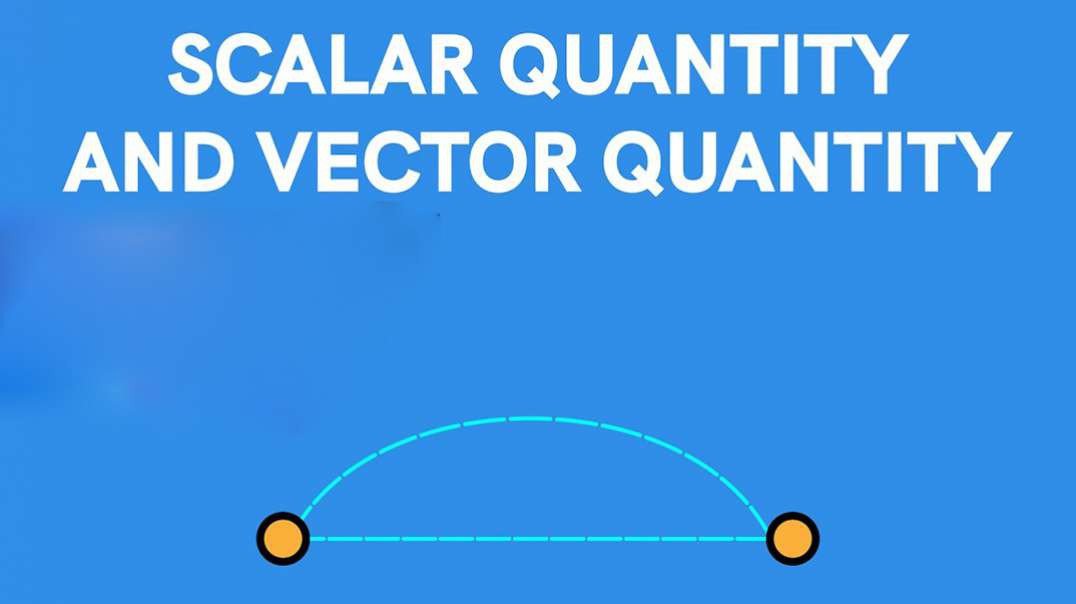 Scalar Quantity and Vector Quantity